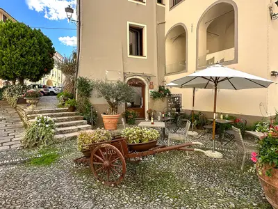 outside