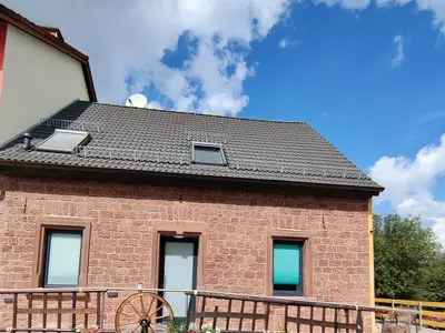 em Klaus sei Haus Front