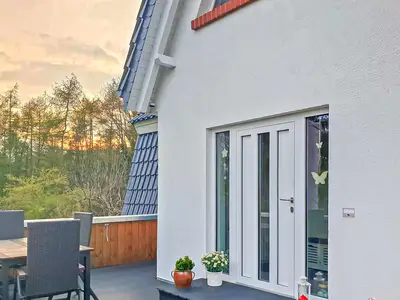 outside
