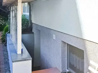 outside