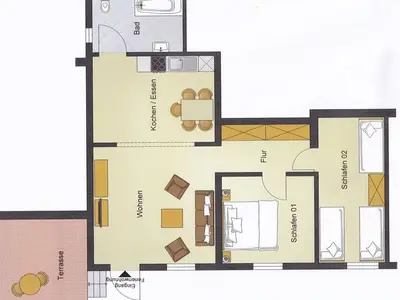 Ferienwohnung für 5 Personen (75 m²) in Plau am See 8/10