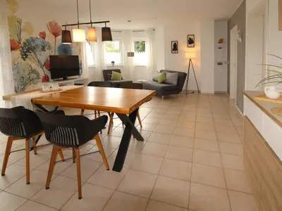 Kleine Auszeit am Brombachsee, Whg. 1, Wohnbereich