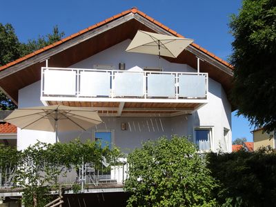 Kleine Auszeit am Brombachsee Terrasse und Balkon