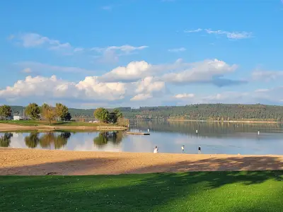Badestrand Ramsberg am Brombachsee
