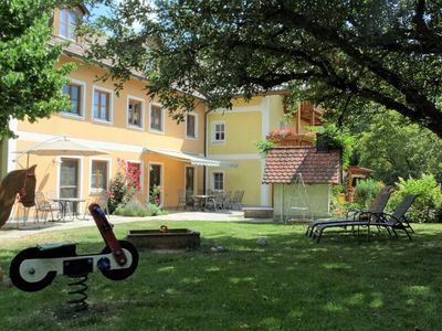 Terrasse mit Garten