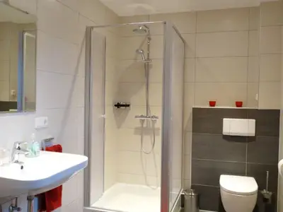 Ferienwohnung Hofblick - Bad