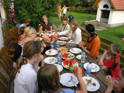 Unsere Terrasse