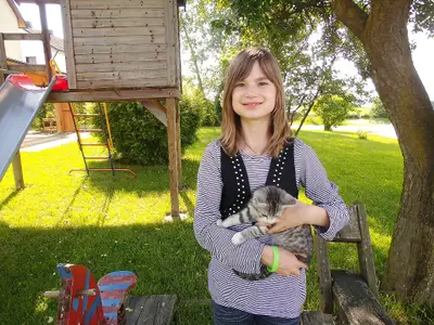 Unsere Lieblingskatze