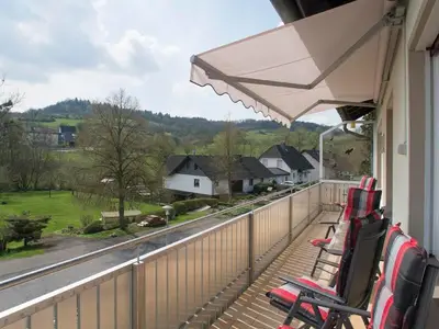 Balkon von der 1. Etage