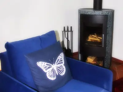 Kamin im Wohnzmmer