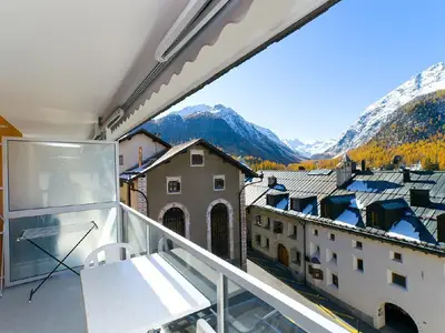 Aussicht vom Balkon
