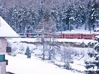 Winterzauber mit der RhB