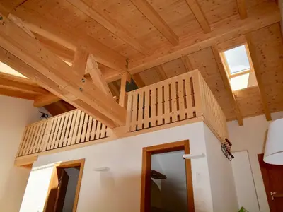 Galerie, Eingang, Gäste WC und Kinderschlafzimmer