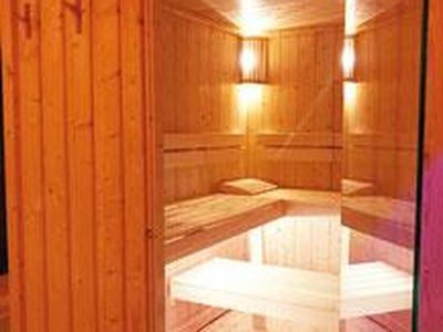 Blick in die Sauna