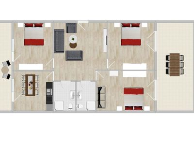 Ferienwohnung für 7 Personen (100 m²) in Poreč 9/10