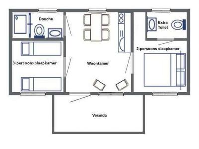 Lageplan des Ferienhauses