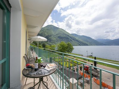 Seeblick vom privaten Balkon