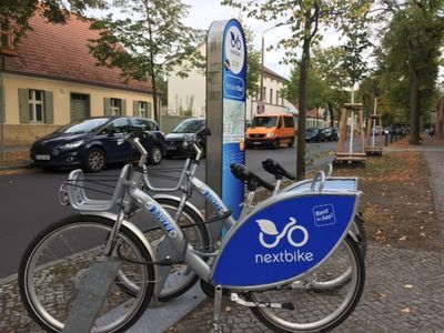 Fahrrad-Mietstation