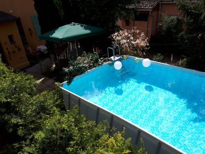 Pool im Garten