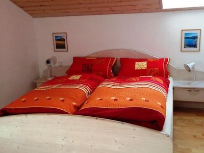 Schlafbereich. Schlafzimmer Nr. 2 mit Doppelbett