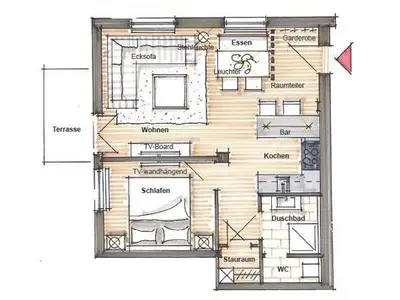 Ferienwohnung für 2 Personen (55 m²) in Prerow 7/10