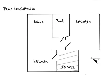 Ferienwohnung für 4 Personen (45 m²) in Prerow 9/10