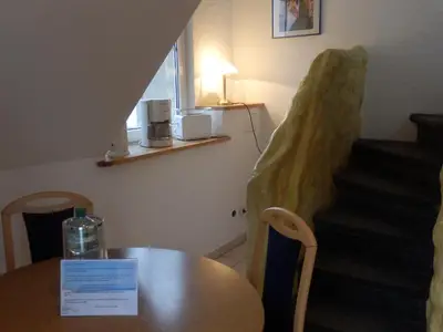 Treppe in den Spitzboden