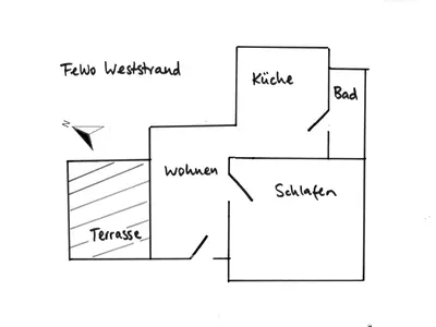 Ferienwohnung für 3 Personen (42 m²) in Prerow 9/10