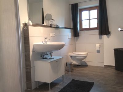 Badezimmer Ferienwohnung Bauer