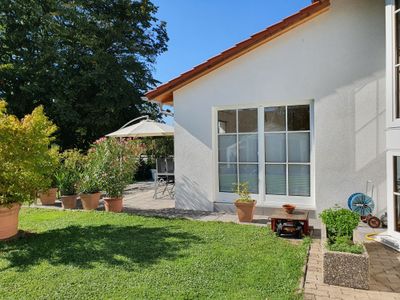 Terrassenansicht Ferienwohnung Filser