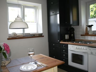 Küchenansicht Ferienwohnung Groß-Schill