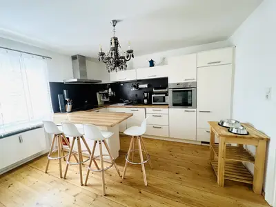 Wohnküche mit Vollausstattung