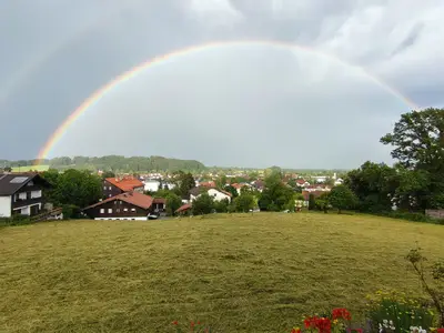 Regenbogen über Prien