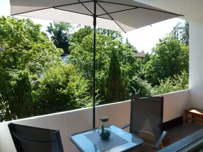 Ferienwohnung Leo Balkon