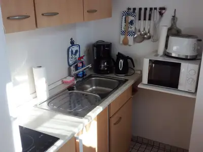 Küche Ferienwohnung Haus Bergblick