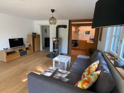 Wohnbereich mit Schlafcouch