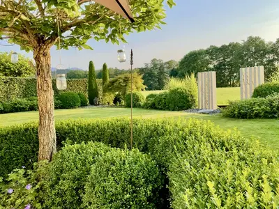 Sommerimpressionen Terrasse Ferienwohnung Ober