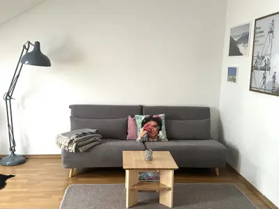 Wohnzimmer Sofa statt Schlafplatz