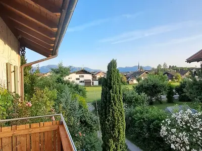 Blick vom Hauseingang