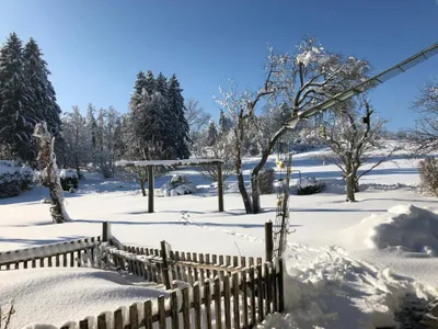 Winteransicht Gästehaus Bauer