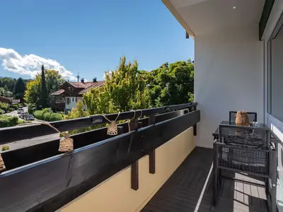Sonnenbalkon der Unterkunft
