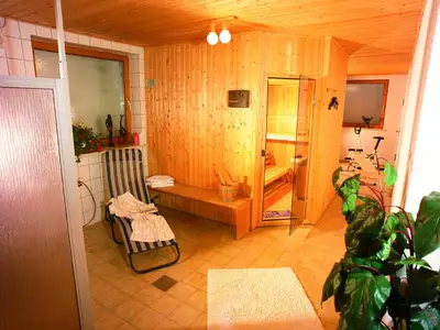 Sauna im Keller Gästehaus Bauer