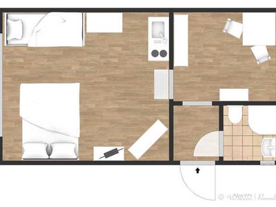 Ferienwohnung für 3 Personen (30 m²) in Prohn 7/10