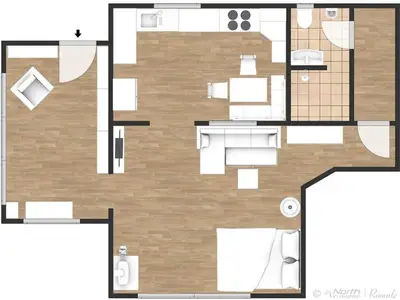 Ferienwohnung für 3 Personen (30 m²) in Prohn 6/10