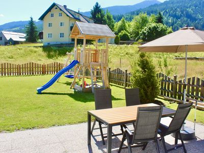 Sitzbereich Außen Chalet Mama