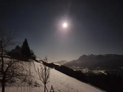 Blick von der Sonnenalm Mountain Lodge