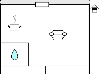 Ferienwohnung für 5 Personen (48 m²) in Punat 1/10
