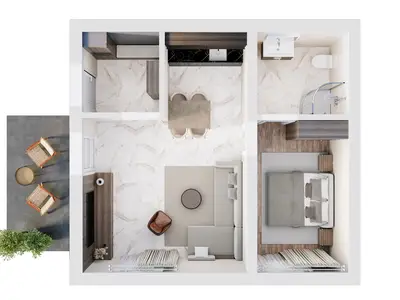 Ferienwohnung für 4 Personen (49 m²) in Putbus 9/9