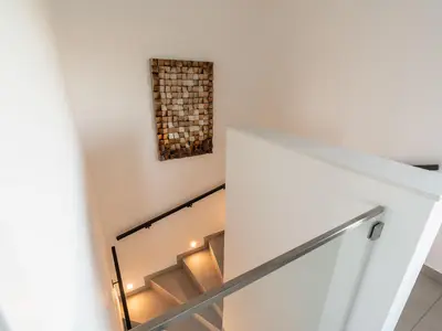 Treppe zum Obergeschoss