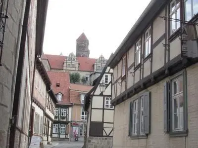 Typische Ansicht in Quedlinburg
